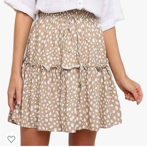 Amazon trendy high waisted skirt